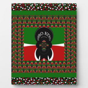 Kenya lovely heats plaque