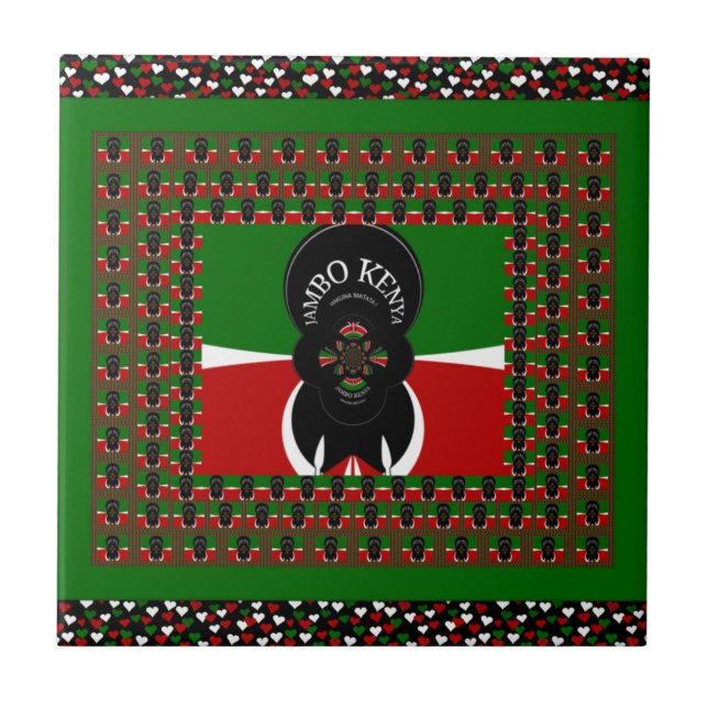 Kenya lovely heats tile (Front)