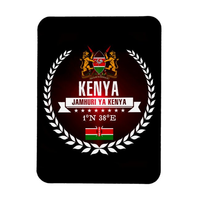 Kenya Magnet (Vertical)