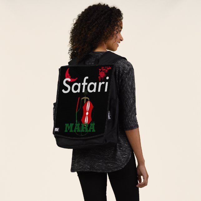 Kenya Mara Safari Backpack (Worn)