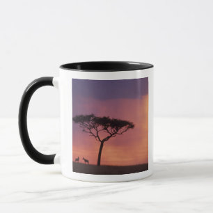 Kenya: Masai Mara National Park, Sunset. Mug