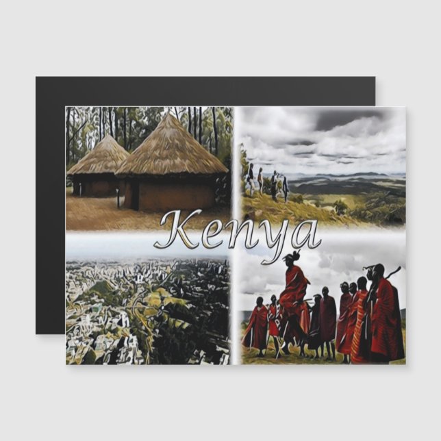 Kenya - Mosaic - (Front/Back)