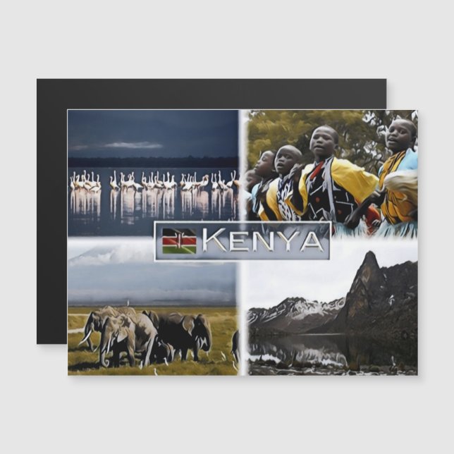 Kenya - Mosaic - (Front/Back)