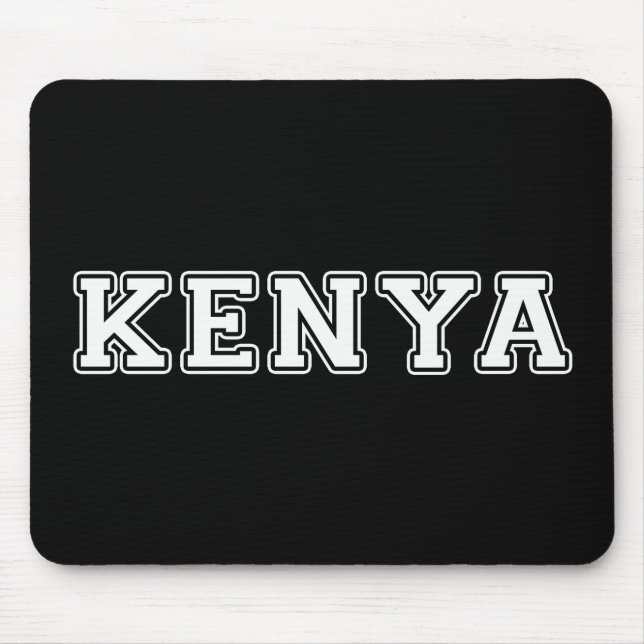 Kenya Mouse Mat (Front)