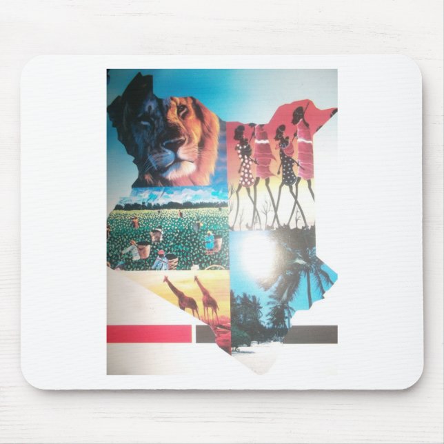 Kenya Mouse Mat (Front)