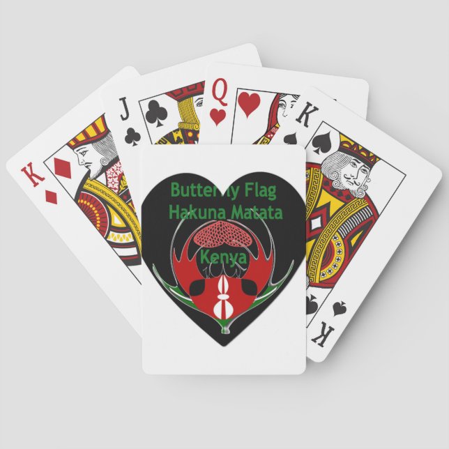 Kenya Playing Cards (Back)