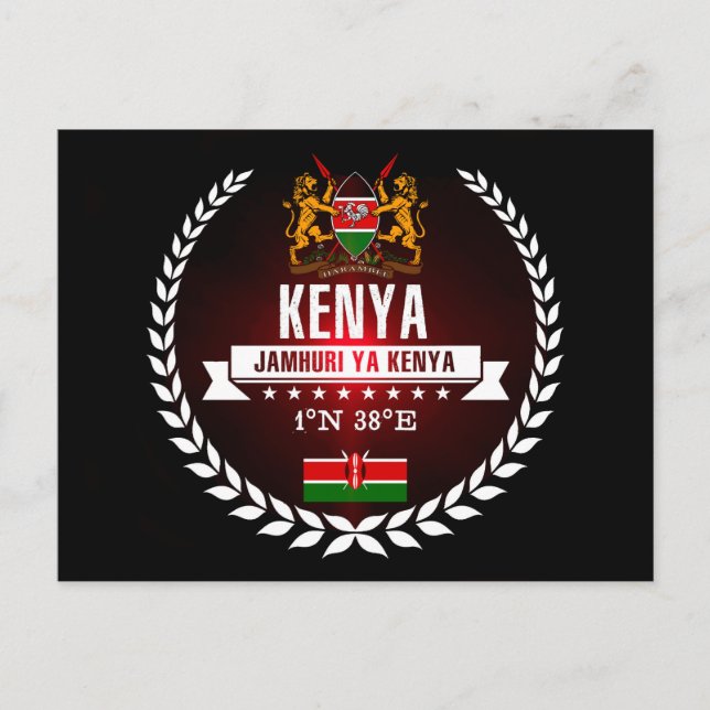 Kenya Postcard (Front)