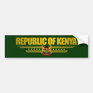 Kenya Pride Bumper Sticker