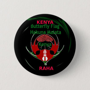 Kenya Raha Hakuna Matata.jpg 6 Cm Round Badge