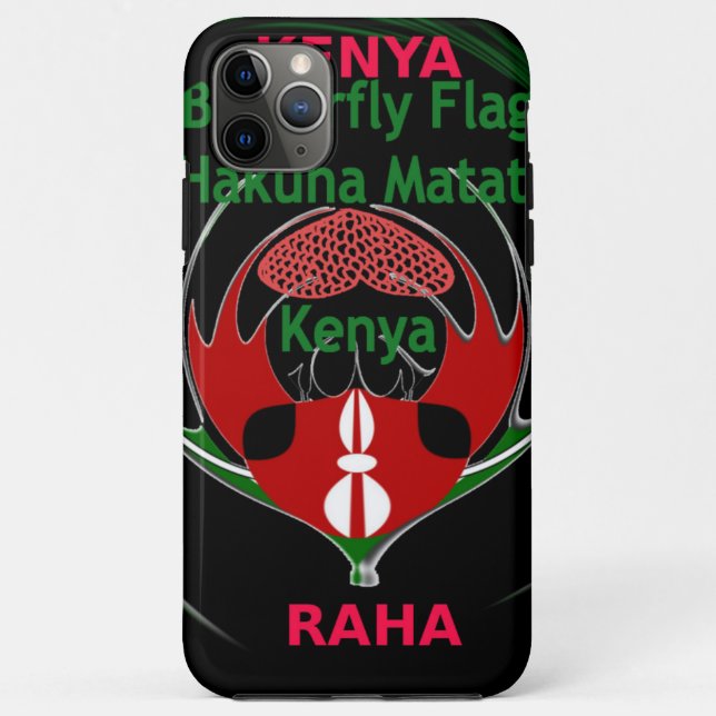 Kenya Raha Hakuna Matata.jpg Case-Mate iPhone Case (Back)