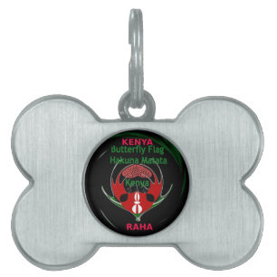 Kenya Raha Hakuna Matata.jpg Pet Tag