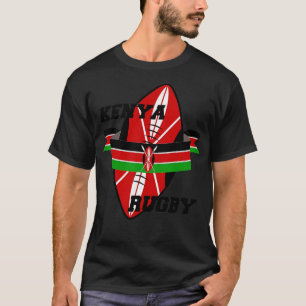 Kenya Rugby Player Coach Jersey  Sports Enthusiast T-Shirt