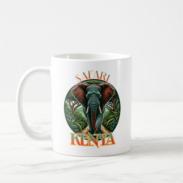 Kenya Safari Coffee Mug (Left)