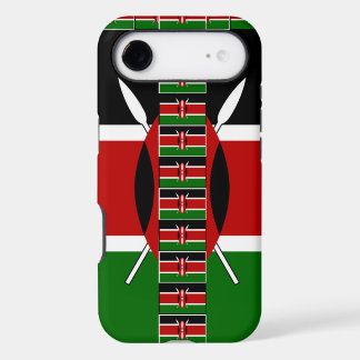 Kenya Seamless Miniature Flags Border Frames Art