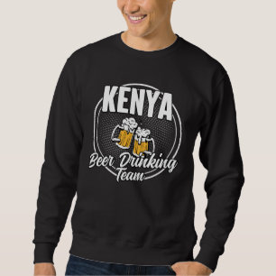 Kenya Squad Ale Kenyan Beer Drinking Team Sweatshirt