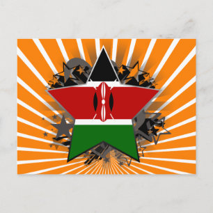 Kenya Star Postcard