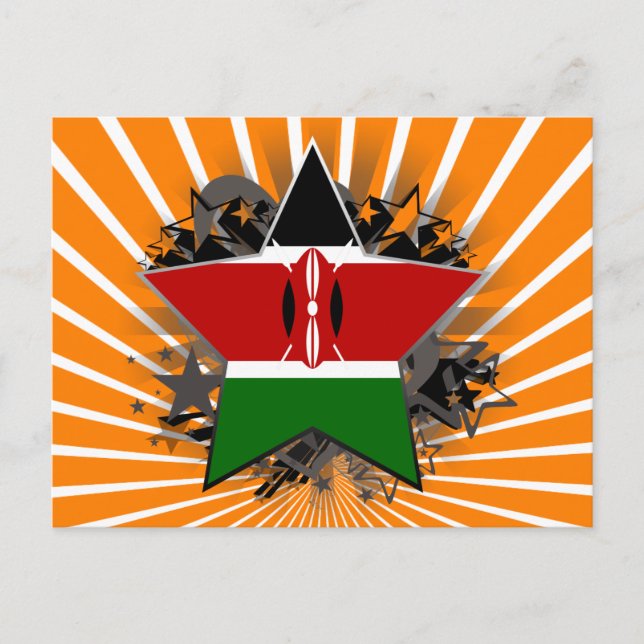 Kenya Star Postcard (Front)