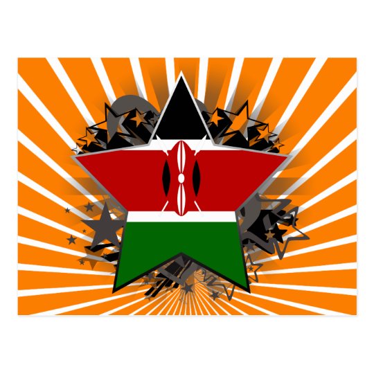 Kenya Star Postcard