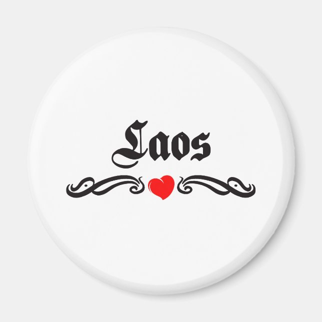 Kenya Tattoo Style Magnet (Front)