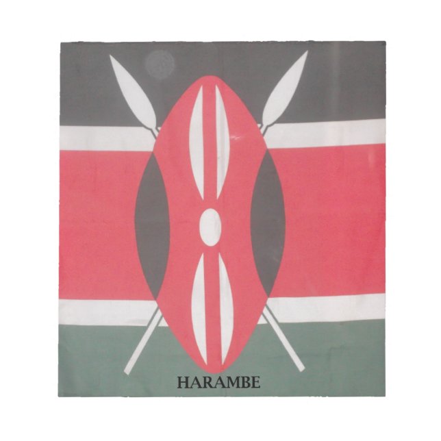 Kenya the Beautiful Lion Country Safari.jpg Notepad (Front)