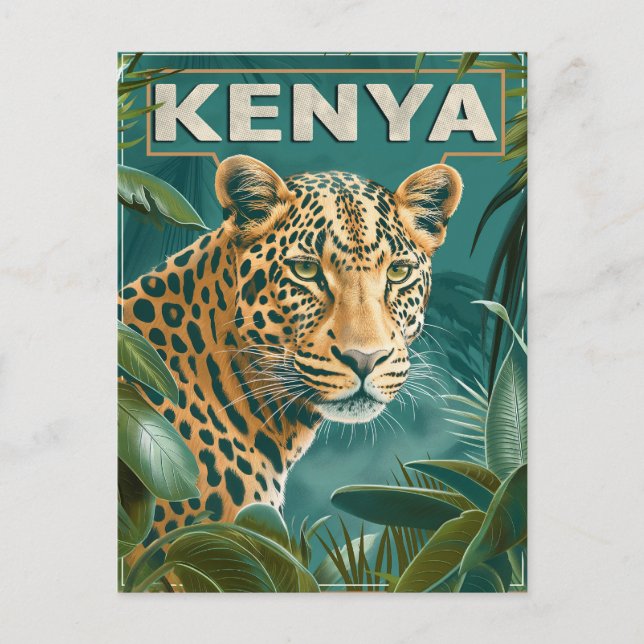 Kenya Travel Postcard (Front)
