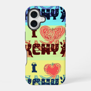 Kenya Travel Souvenir Pop Art Print iPhone 16 Case