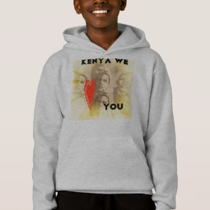 Kenya USA Kid Kids' Hanes ComfortBlend® Hoodie