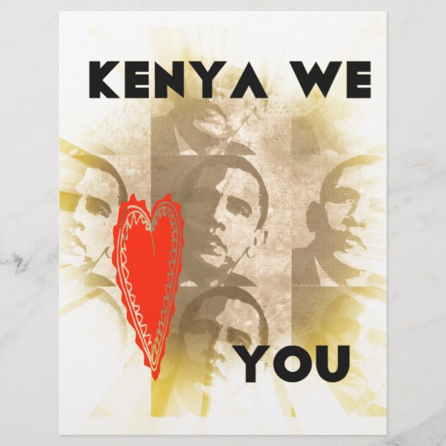 Kenya We Love You (Front)