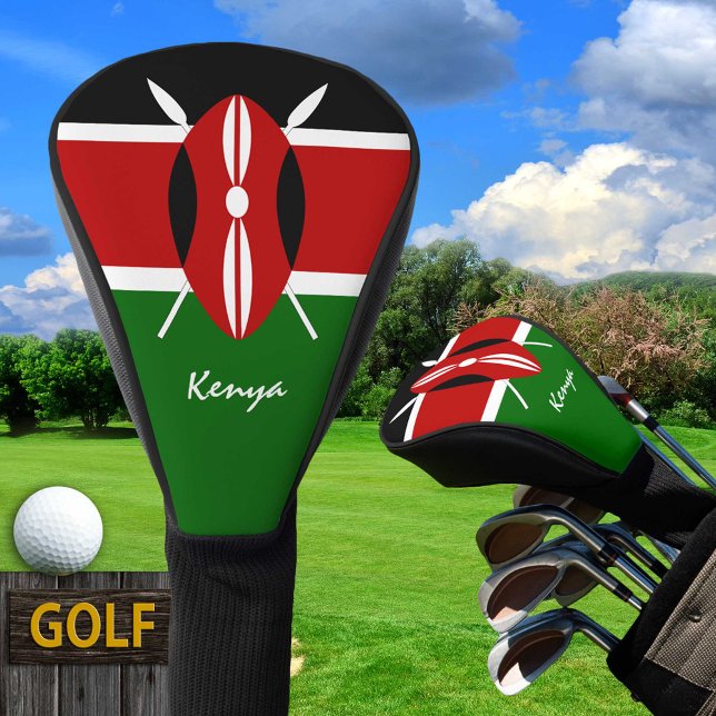 Kenyan Flag & Golf Kenya sports Covers /clubs (Creator Uploaded)