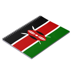 Kenyan Flag (Kenya) Notebook