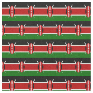 Kenyan Flag & Kenya Trendy Fabric /fashion
