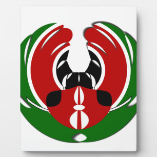 Kenyan Flag Plaque