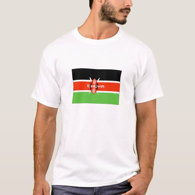 Kenyan flag T-Shirt (Front)