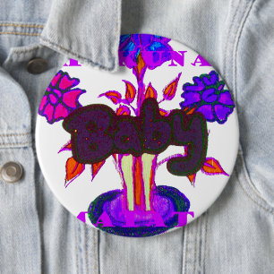 Kenyan Heart Art: I Love Kenya 6 Cm Round Badge