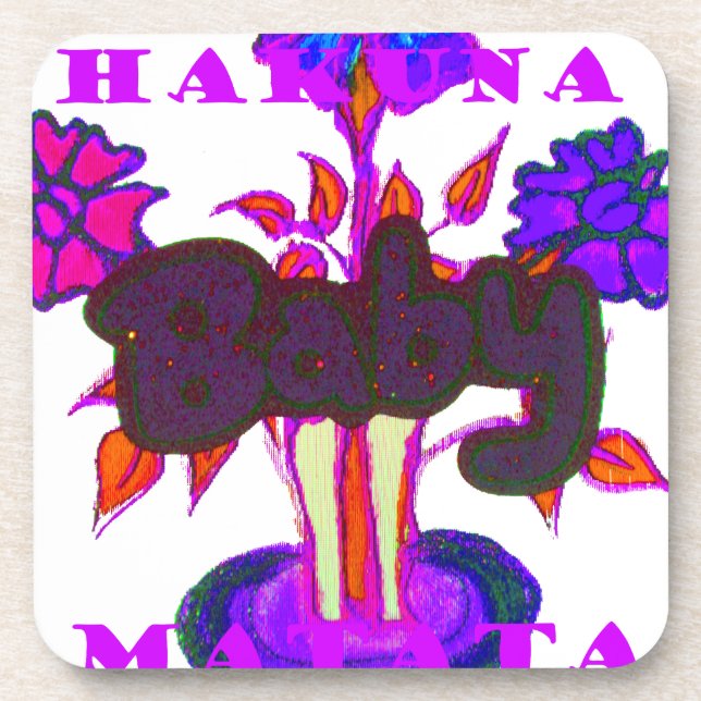 Kenyan Heart Art: I Love Kenya Coaster (Front)