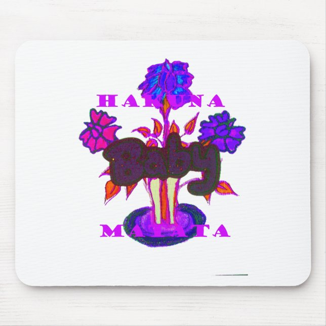 Kenyan Heart Art: I Love Kenya Mouse Mat (Front)