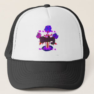 Kenyan Heart Art: I Love Kenya Trucker Hat