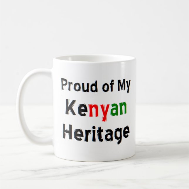 kenyan heritage coffee mug (Left)