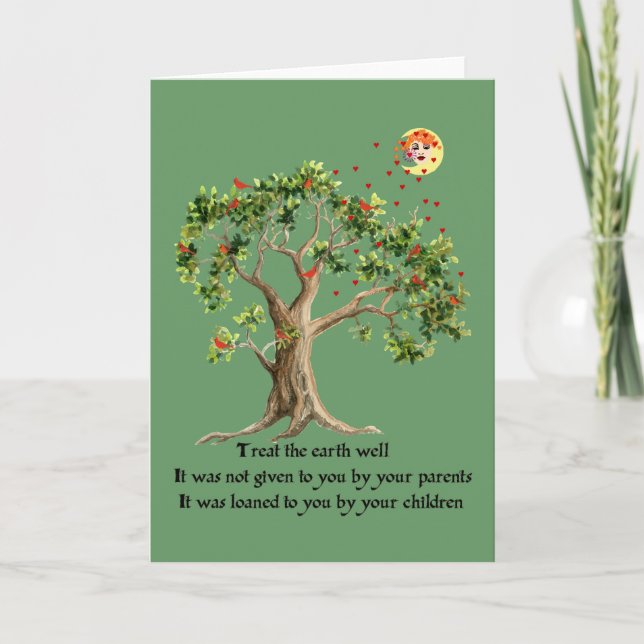 Kenyan Nature Proverb Card (Front)