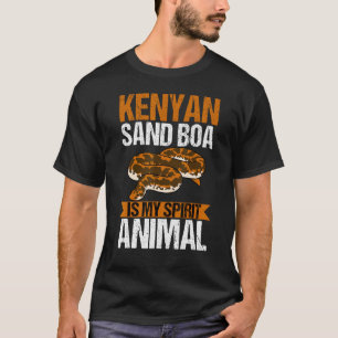 Kenyan Sand Boa Is My Spirit Animal Snake Owner 1 T-Shirt