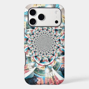 Kenyan Tapestry Kaleidoscope Art Print