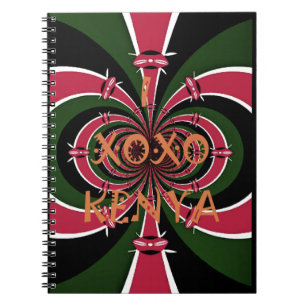 Kenyan Travel Gift – Hugs & Kisses Design Notebook