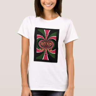 Kenyan Travel Gift – Hugs & Kisses Design T-Shirt