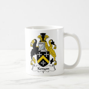 Kenyon Family Crest Coffee Mug