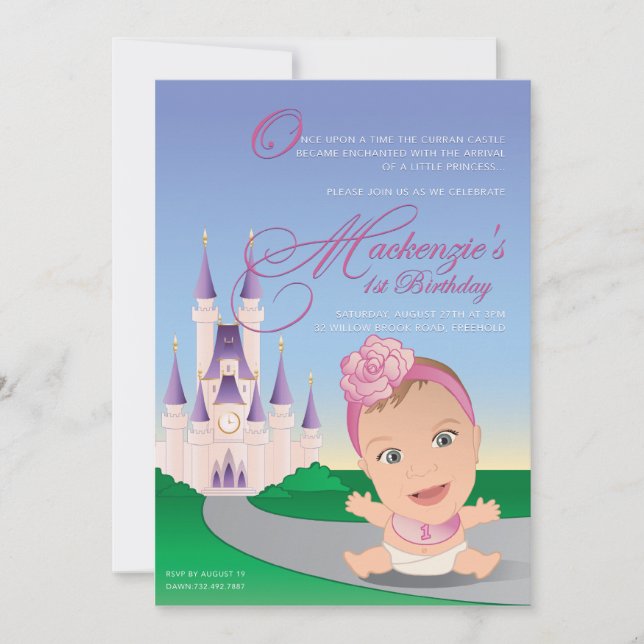 Kenzie Invitation (Front)