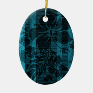 Keokea Beach Faux Wood Surfboard Ceramic Tree Decoration