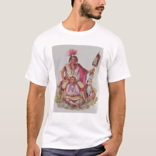 Keokuk or 'Watchful Fox', Chief of the Sauks T-Shirt
