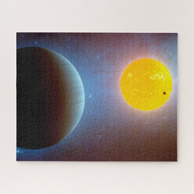 Kepler-10 Star System. Jigsaw Puzzle (Horizontal)