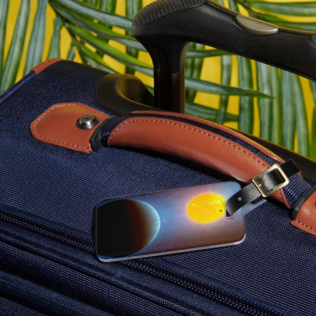 Kepler-10 Star System. Luggage Tag (Front Insitu 3)