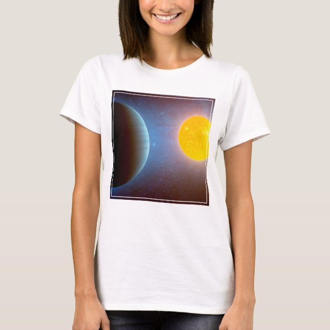 Kepler-10 Star System. T-Shirt (Front)